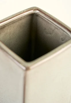 Tandborsthållare grön - 7,2x7,2x11 cm