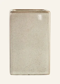 Tandborsthållare grön - 7,2x7,2x11 cm