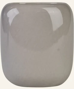 Tandborstmugg grå - 8,4x6x9,4 cm