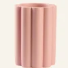 Tandborstmugg rosa - 7,5x11 cm