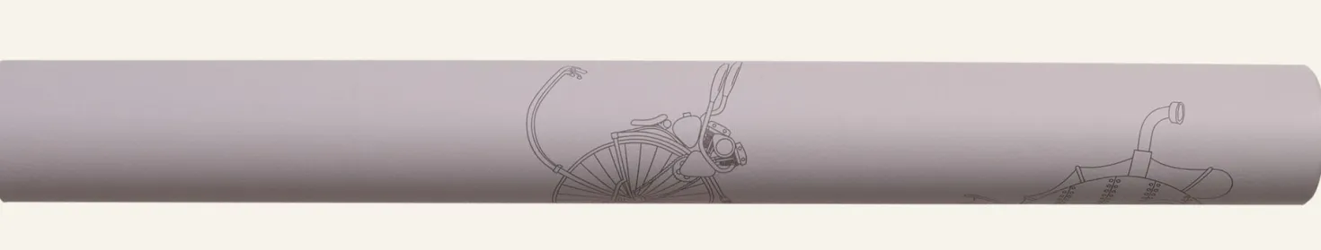 Tapet grå - 53 cm x10,5 m