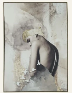 Tavla brun - 70x100 cm