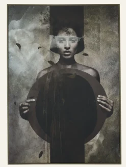 Tavla brun - 70x100 cm