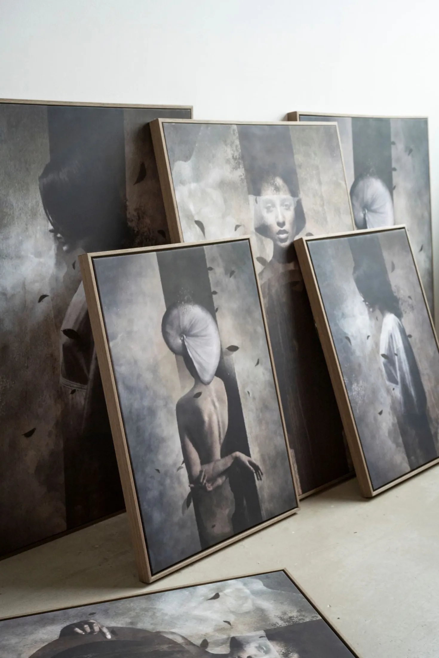 Tavla brun - 70x100 cm