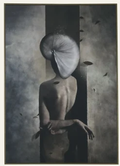 Tavla brun - 70x100 cm