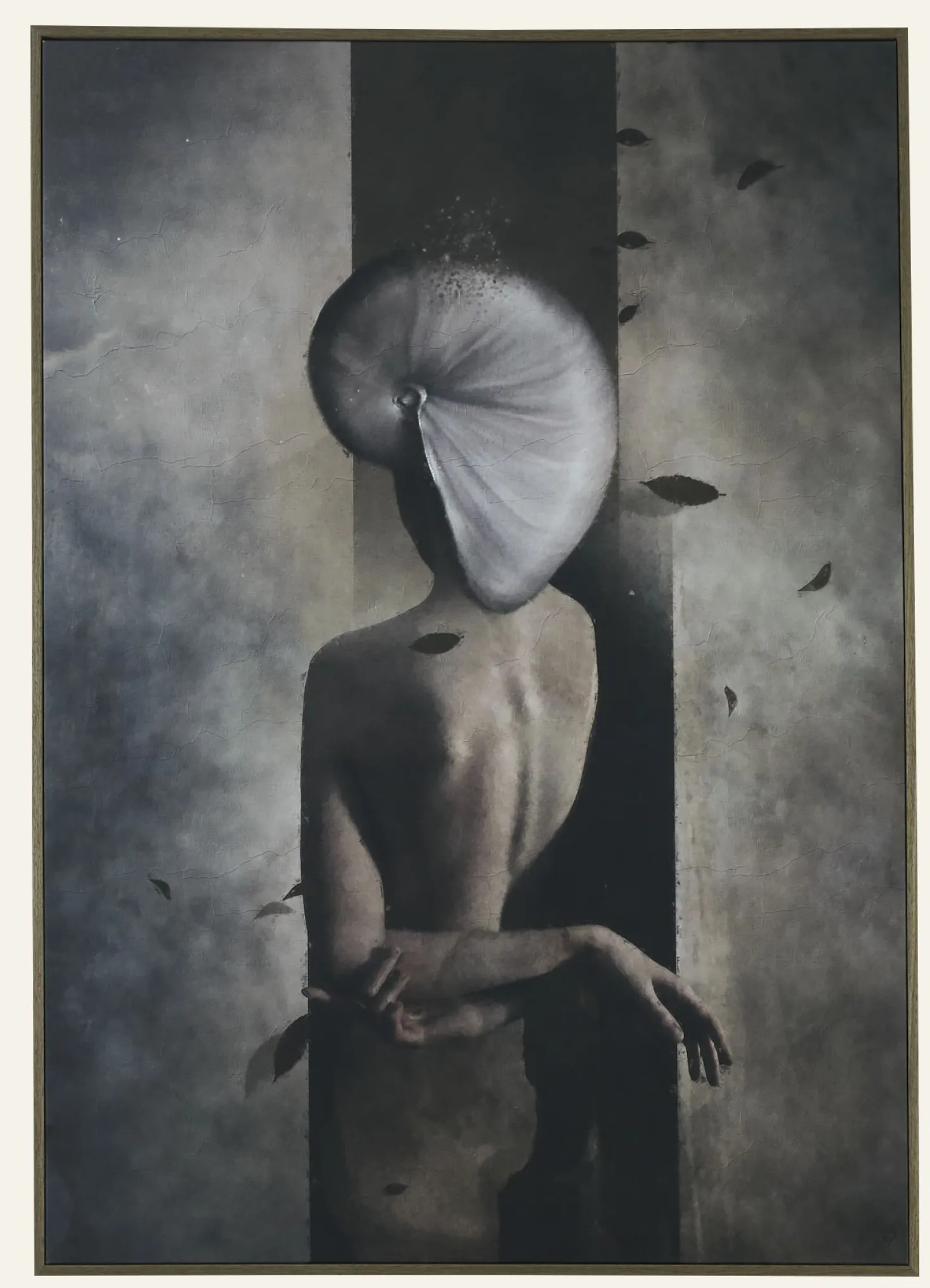 Tavla brun - 70x100 cm