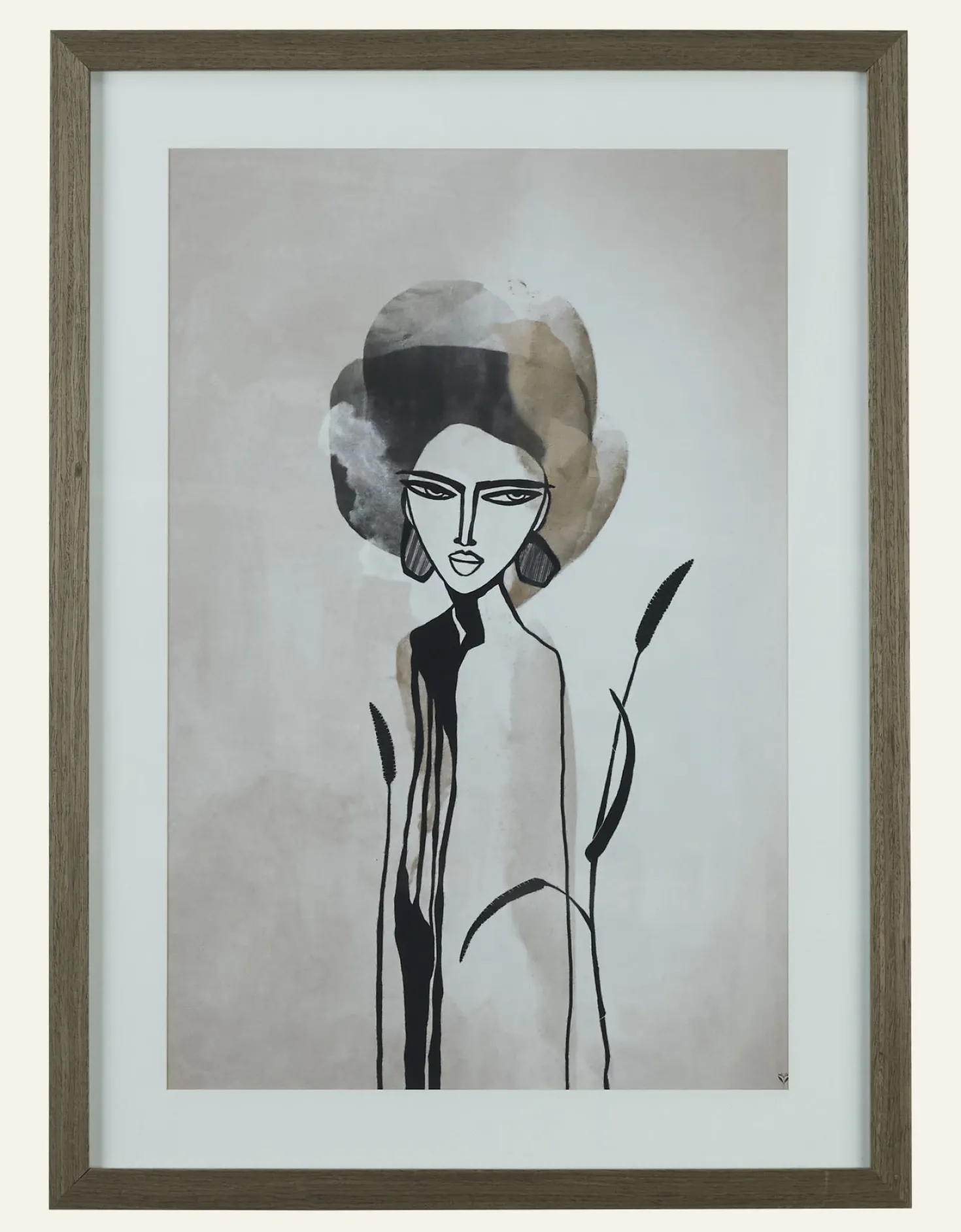 Tavla brun - 50x70 cm