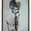 Tavla svart - 70x100 cm