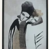 Tavla svart - 70x100 cm