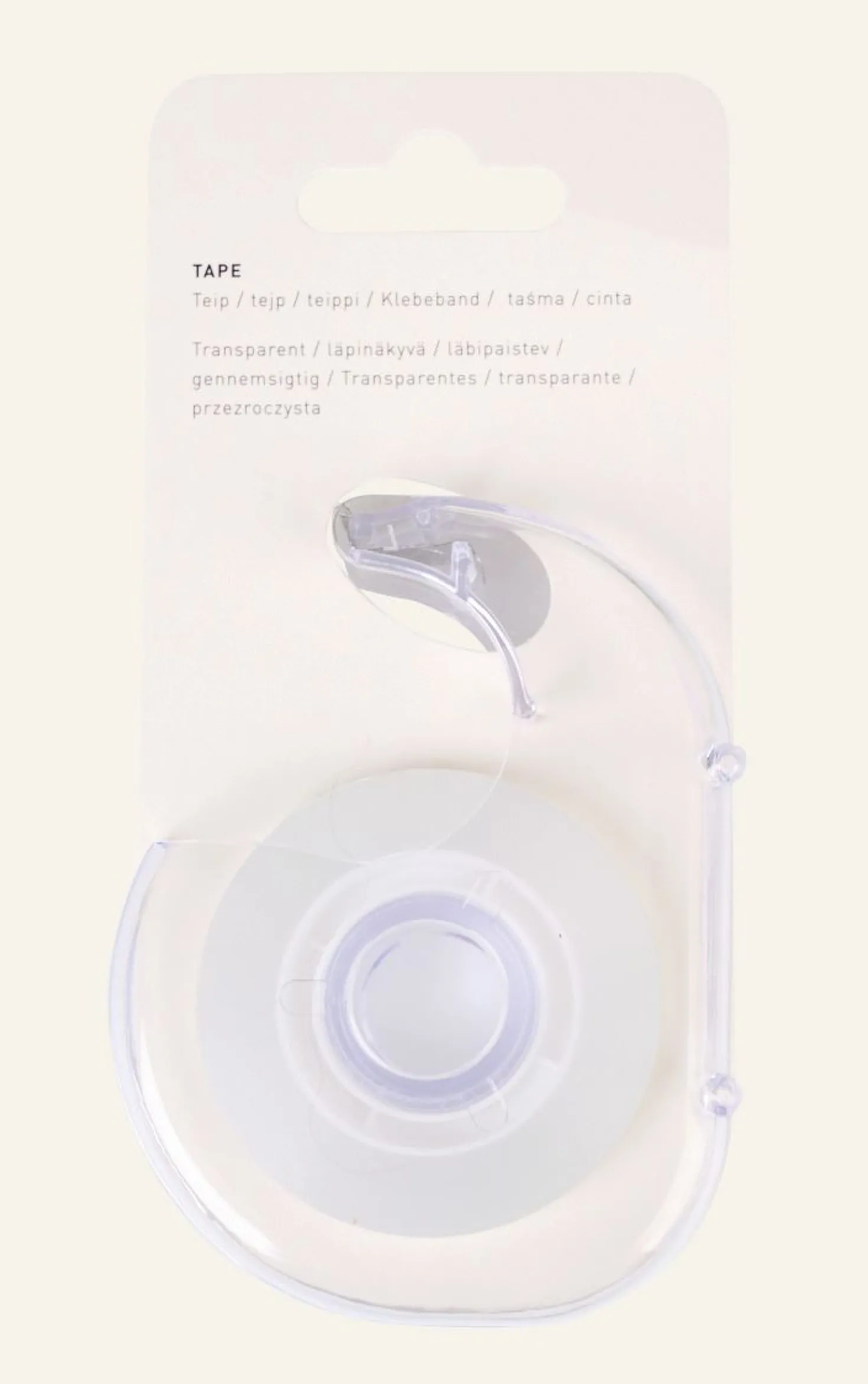 Tejp transparent - 18mm x 33m