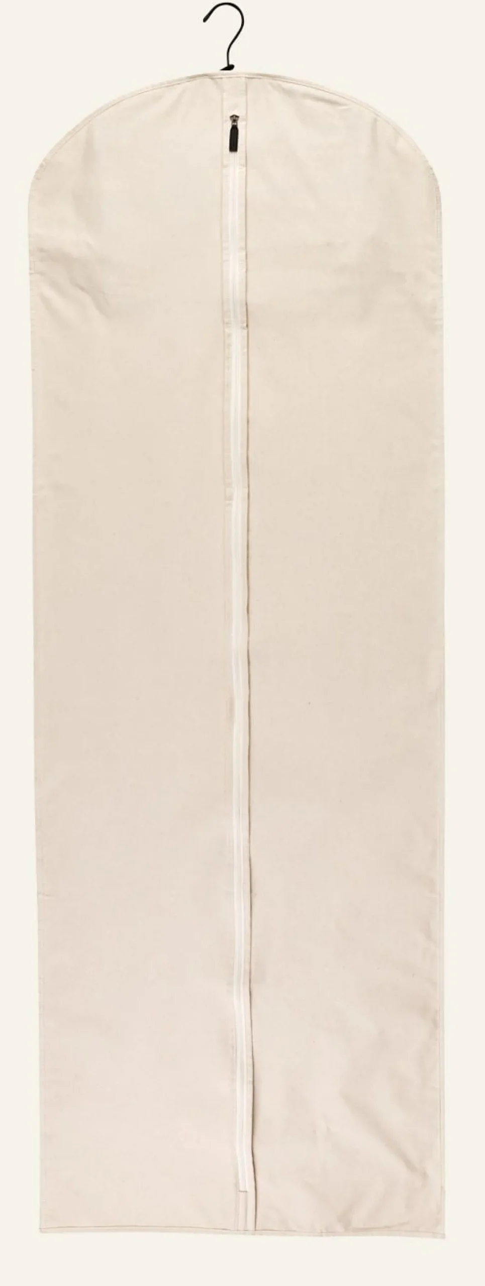 Textilgarderob ljus natur - 60x170 cm