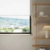 Transparent rullgardin offwhite - 140x185 cm