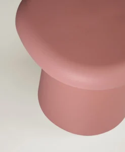 Trädgårdsbord ljus terrakotta - h46,5 cm ø50