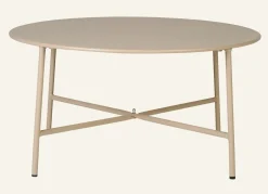 Trädgårdsbord mörk beige - 35 cm ø70