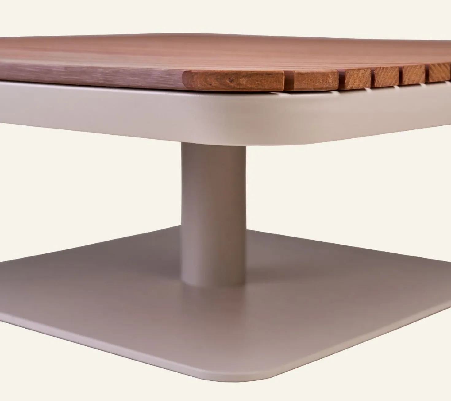 Trädgårdsbord offwhite - 90x90x28,5 cm