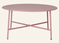 Trädgårdsbord puderrosa - 35 cm ø70
