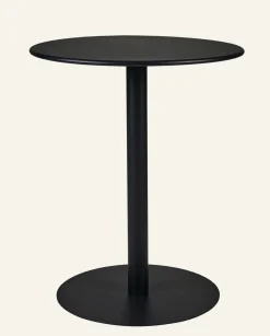Trädgårdsbord svart - 73 cm ø60