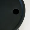 Trädgårdsbord svart - h46 cm ø34