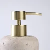 Tvålpump beige - 8,3x8,3x19,3 cm