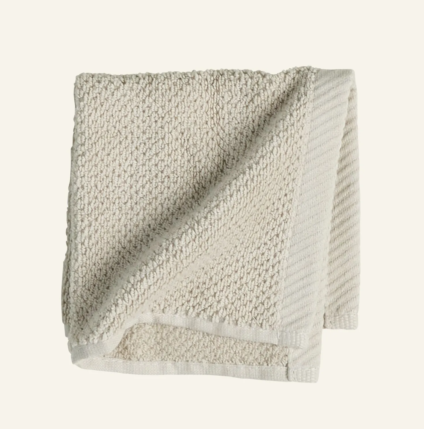 Tvättlapp beige - 30x30 cm