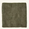 Tvättlapp mörkgrön - 32x32 cm