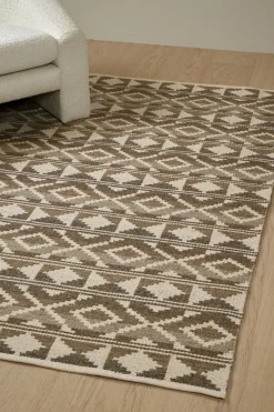 Ullmatta multi/brun - 160x230 cm