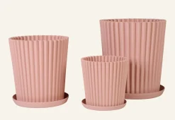 Utefat puderrosa - ø37 cm