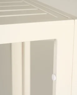 Vagnbord offwhite - 100x45x74 cm