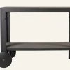 Vagnbord svart - 100x45x74 cm