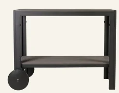 Vagnbord svart - 100x45x74 cm