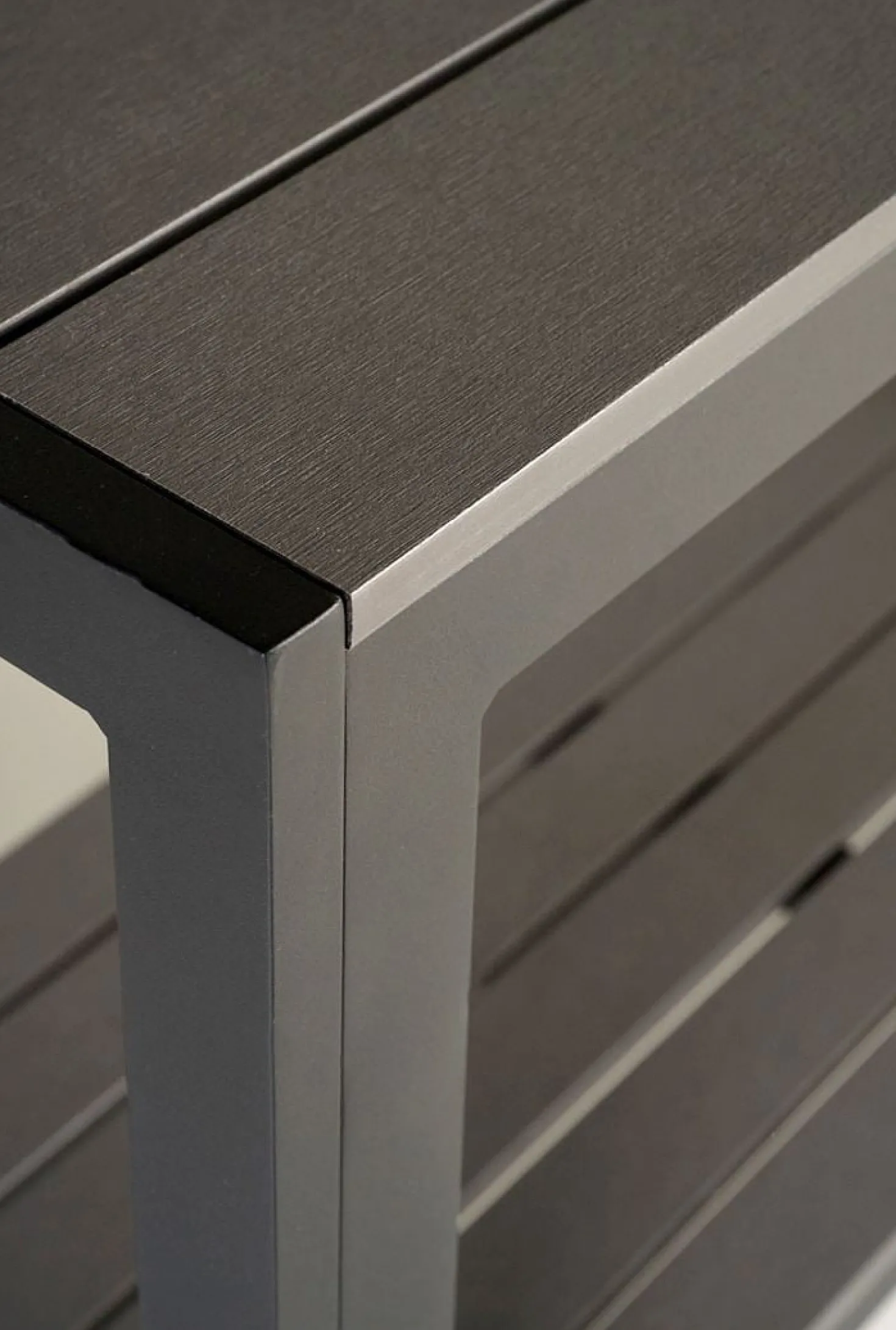 Vagnbord svart - 100x45x74 cm