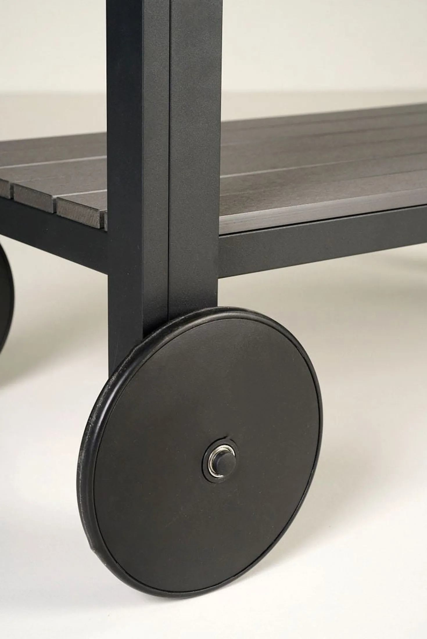 Vagnbord svart - 100x45x74 cm