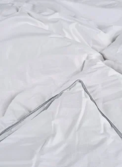 Varmt duntäcke vit - 150x210 cm