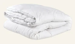 Varmt duntäcke vit - 150x210 cm