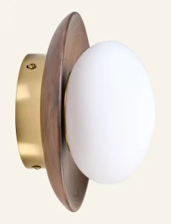 Vägglampa brun - ø20