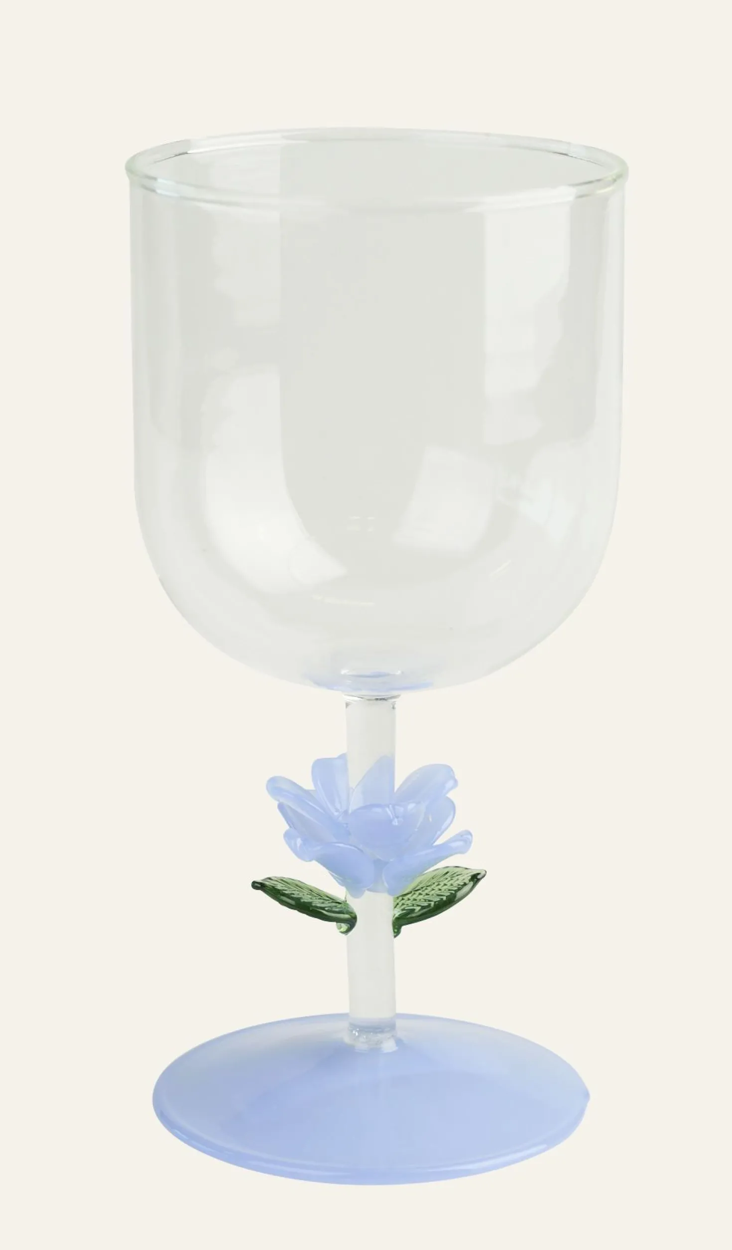 Vinglas blå - 400 ml